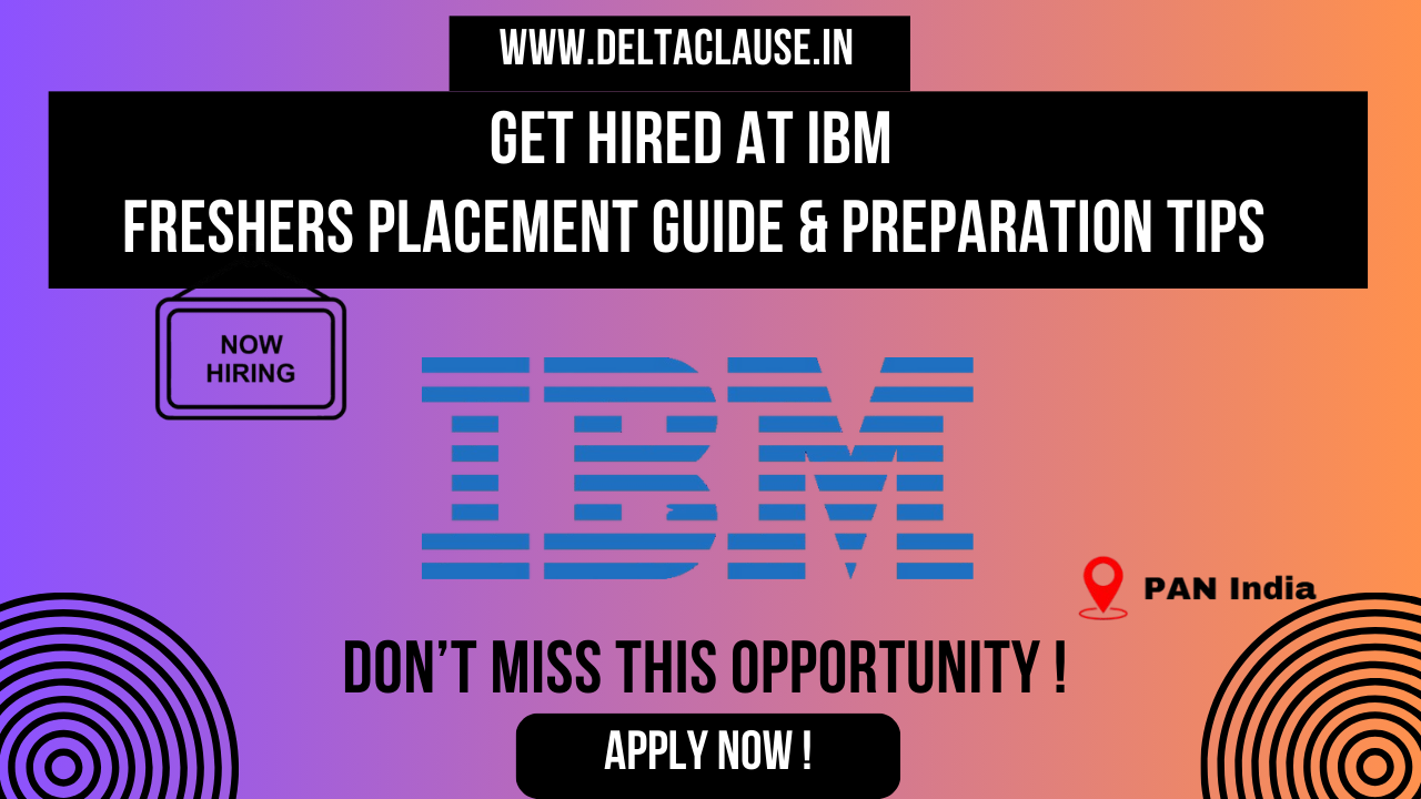 IBM hiring process for freshers - Eligibility, selection process, and application guide for 2025 graduates.