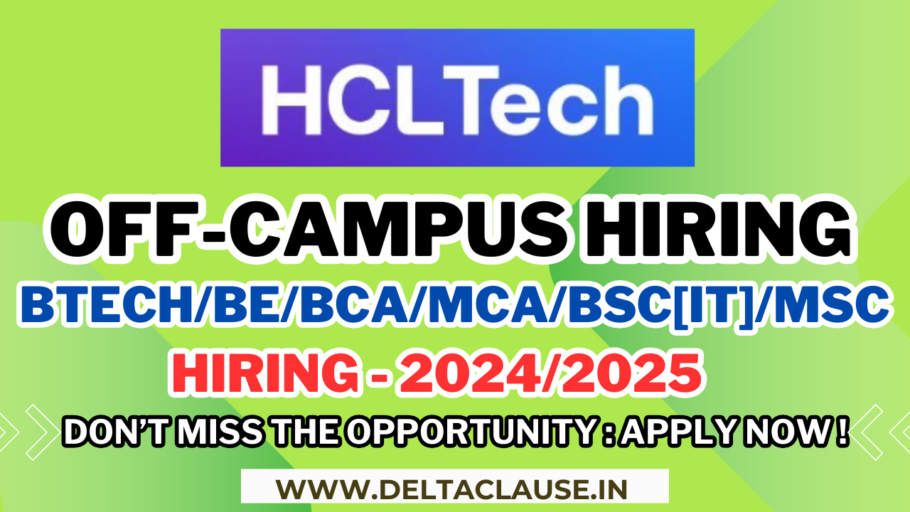 HCL Technologies hiring drive 2025 – Freshers applying online for job opportunities.